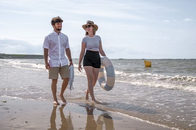 Plage de Bernières-sur-Mer à 150 m du camping